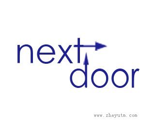 next door
