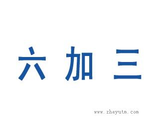 六加三