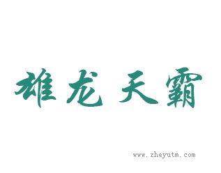 雄龙天霸