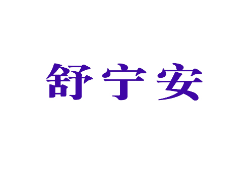 舒宁安