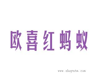 欧喜红蚂蚁