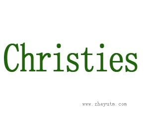 CHRISTIES