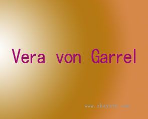 VERA VON GARREL