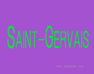 SAINT-GERVAIS