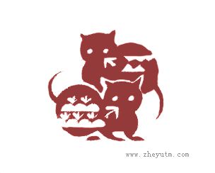 双猫图形