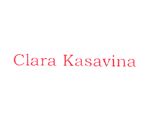 CLARA KASAVINA