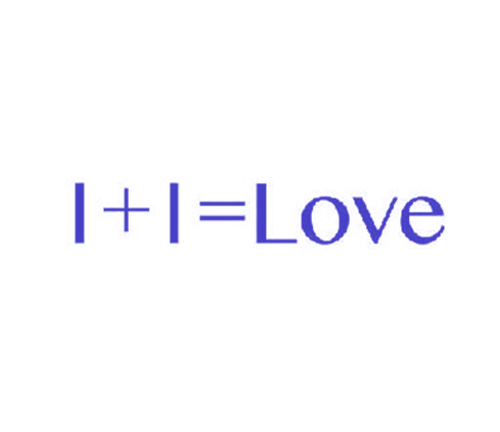1+1=LOVE