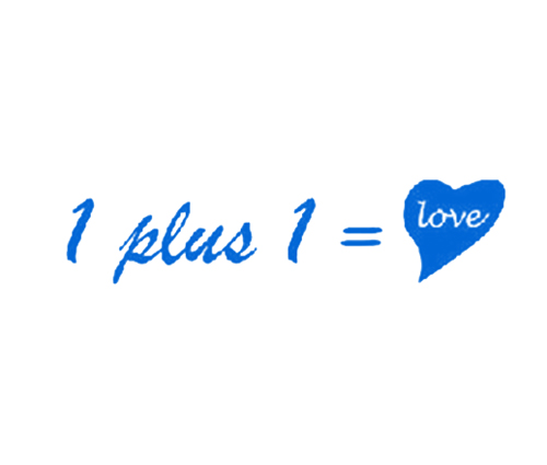 1 PLUS 1 LOVE