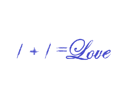1+1=LOVE